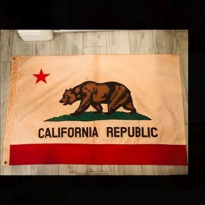 Vintage California flag